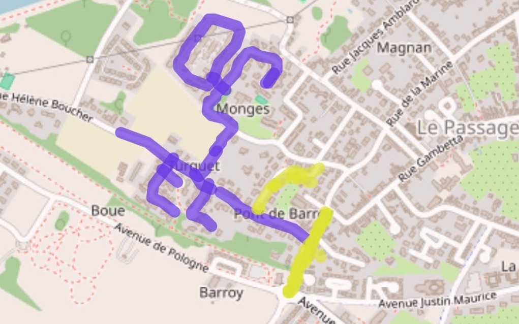 Vue carte CampagneMap